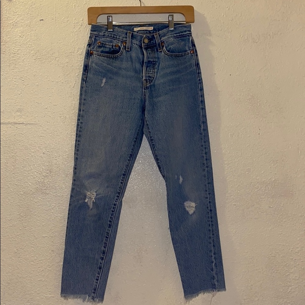 Levis wedgie jeans